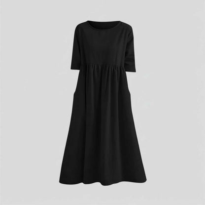Loose Fit Summer Dress | Midi Dress for Women
