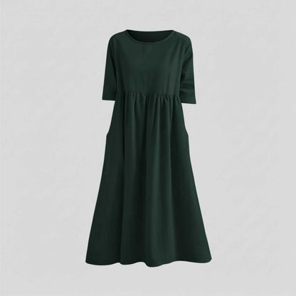 Loose Fit Summer Dress | Midi Dress for Women