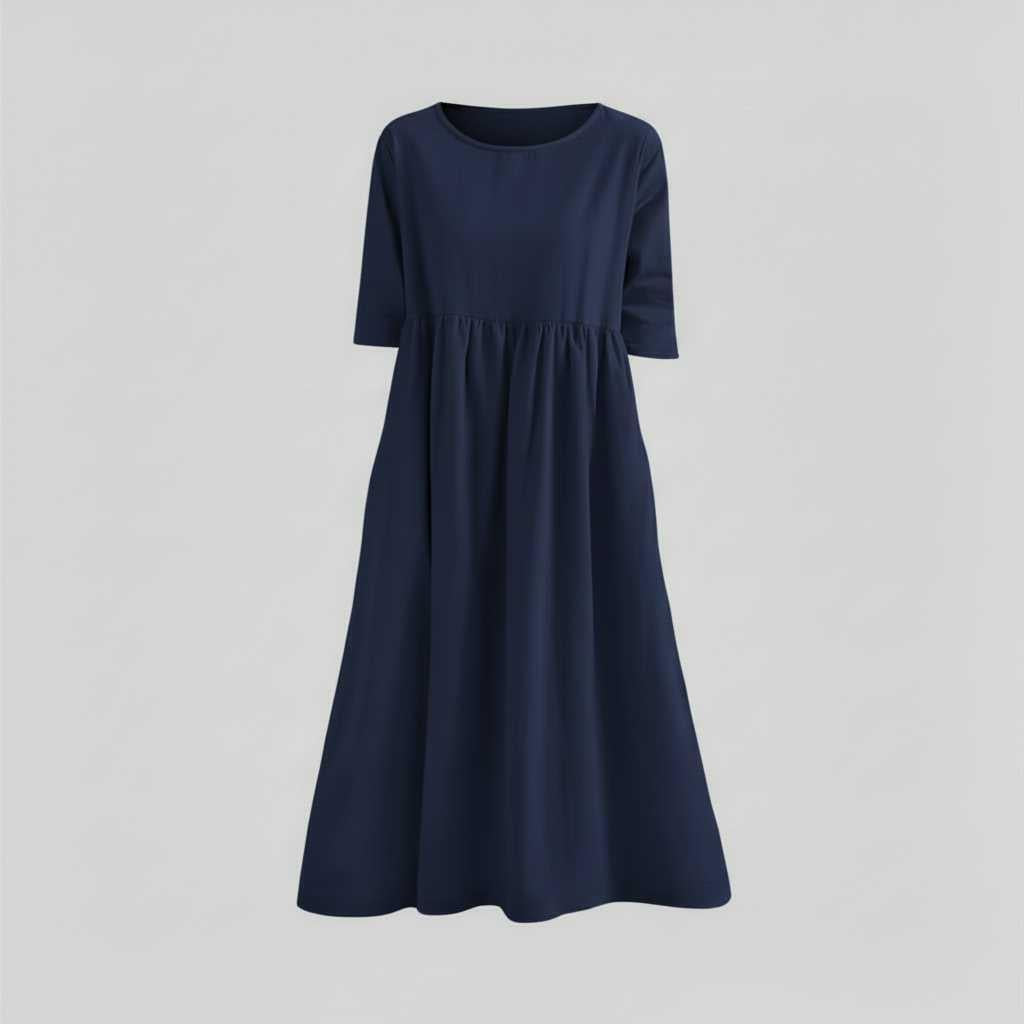 Loose Fit Summer Dress | Midi Dress for Women