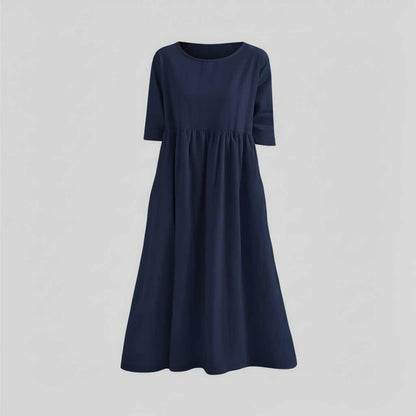 Loose Fit Summer Dress | Midi Dress for Women