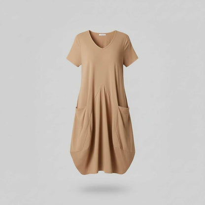 Loose Fitting Summer Midi Dress | Women's Casual Dress