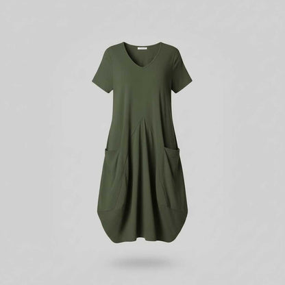 Loose Fitting Summer Midi Dress | Women's Casual Dress