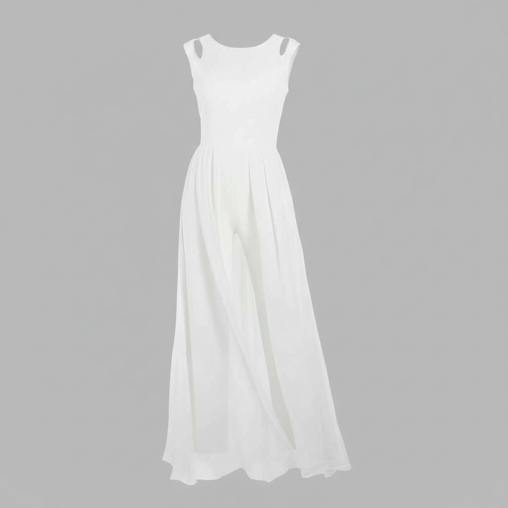 Sleeveless Wide Leg Jumpsuit | Women's Summer Fashion
