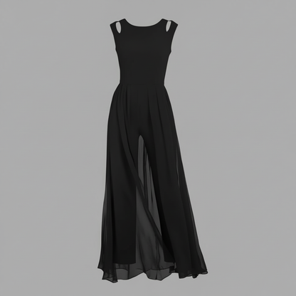 Sleeveless Wide Leg Jumpsuit | Women's Summer Fashion