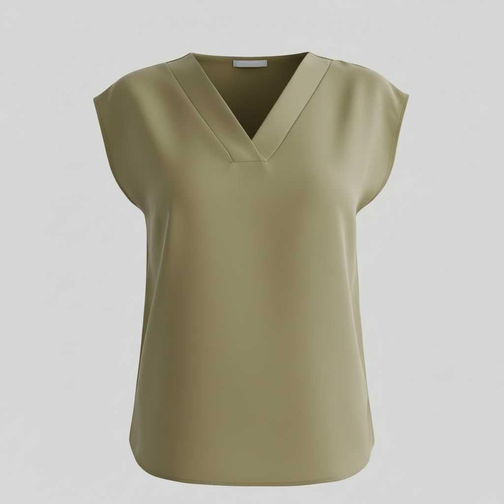 V-Neck Summer Blouse | Women's Blouse for Casual Wear