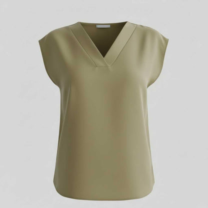 V-Neck Summer Blouse | Women's Blouse for Casual Wear