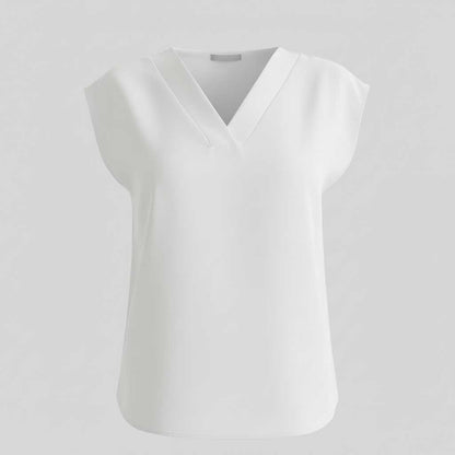 V-Neck Summer Blouse | Women's Blouse for Casual Wear