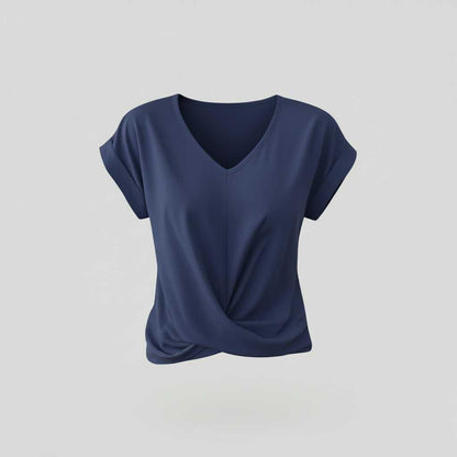 V-Neck Twist Top | Women's Going Out Blouse