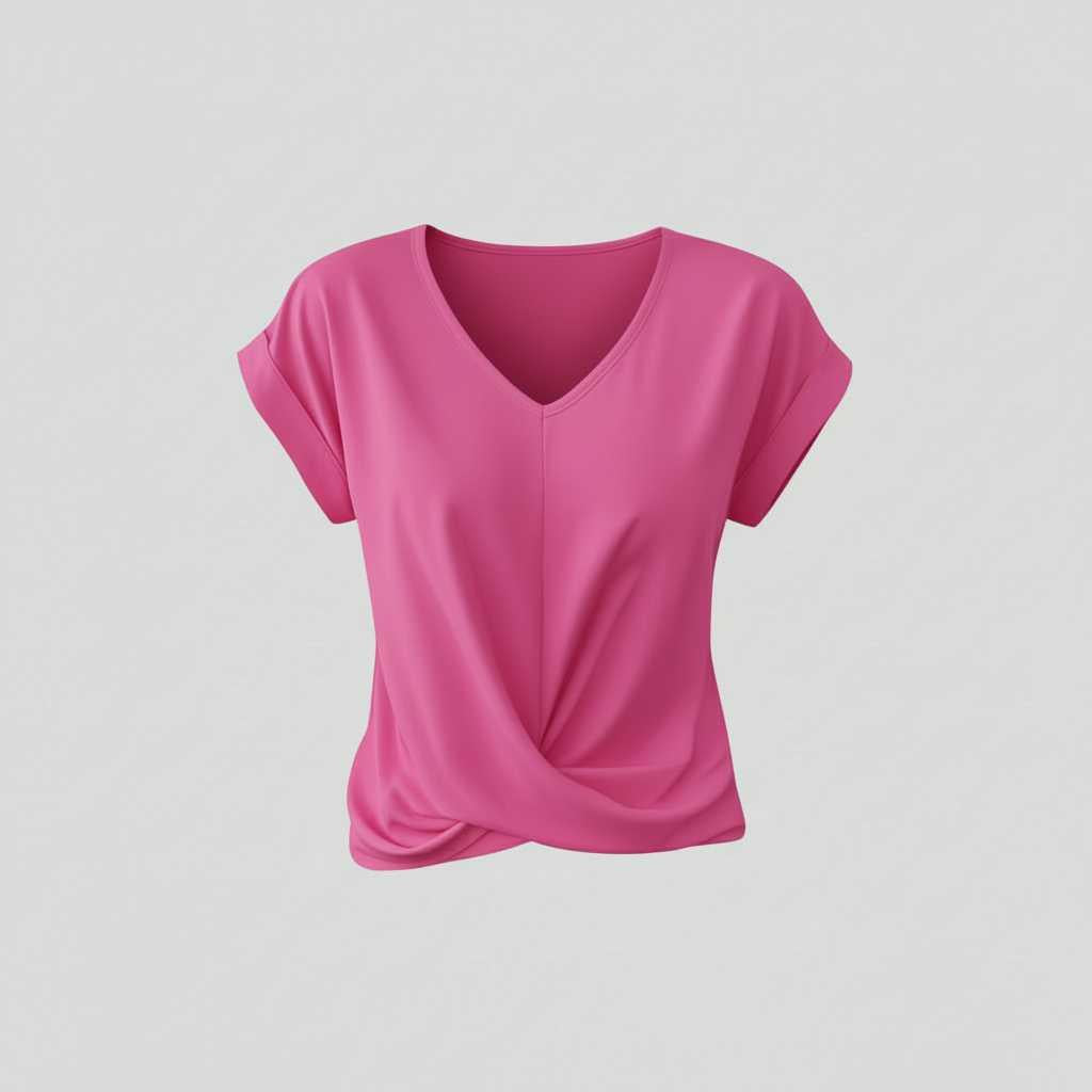 V-Neck Twist Top | Women's Going Out Blouse